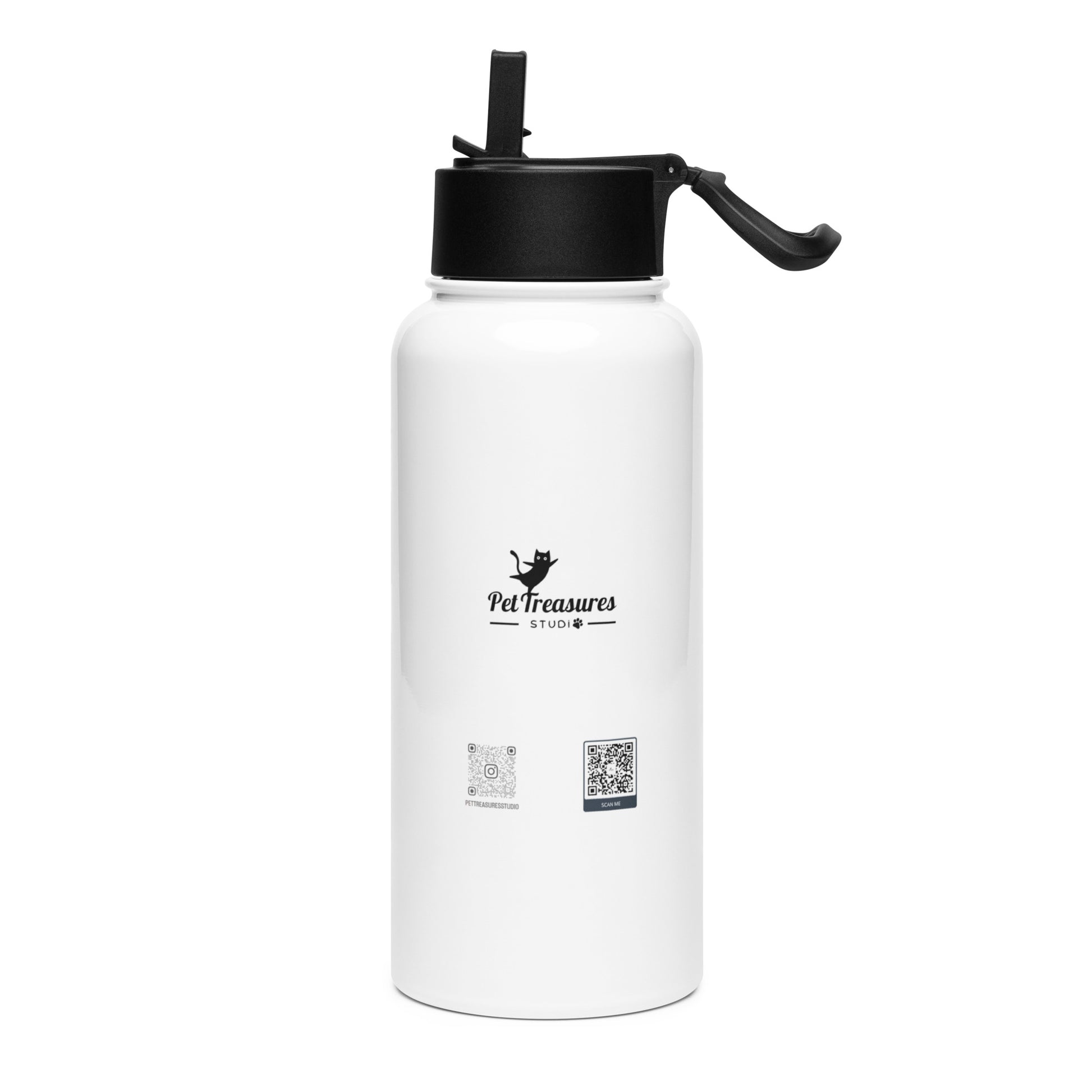 White Pet Treasures Studio garrafa water bottle perfect Chihuahua themed gifts for her