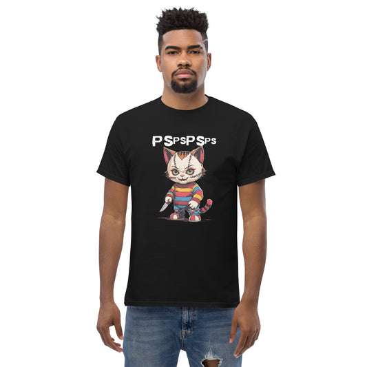 Classic Fit PsPsPs Halloween Tee | Pet Treasures Studio