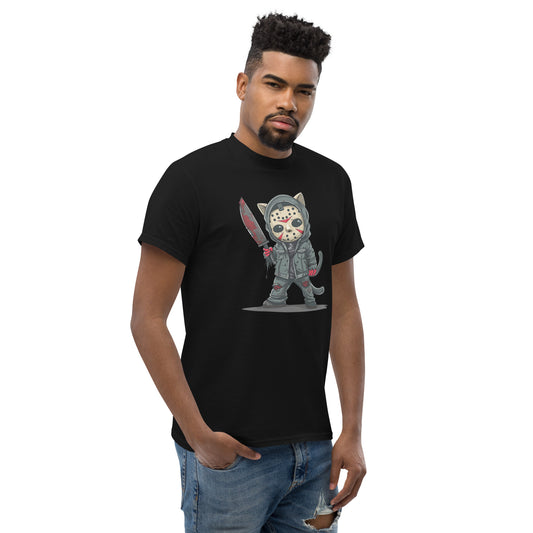 Classic Fit Jason Cat Halloween Tee | Pet Treasures Studio