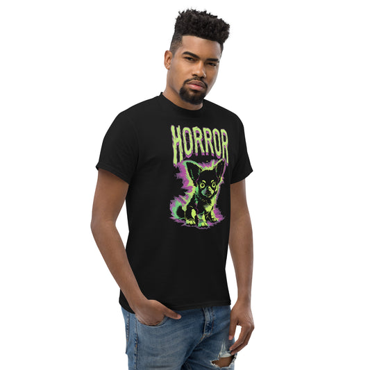 Classic Fit Horror Chihuahua Halloween Tee | Pet Treasures Studio
